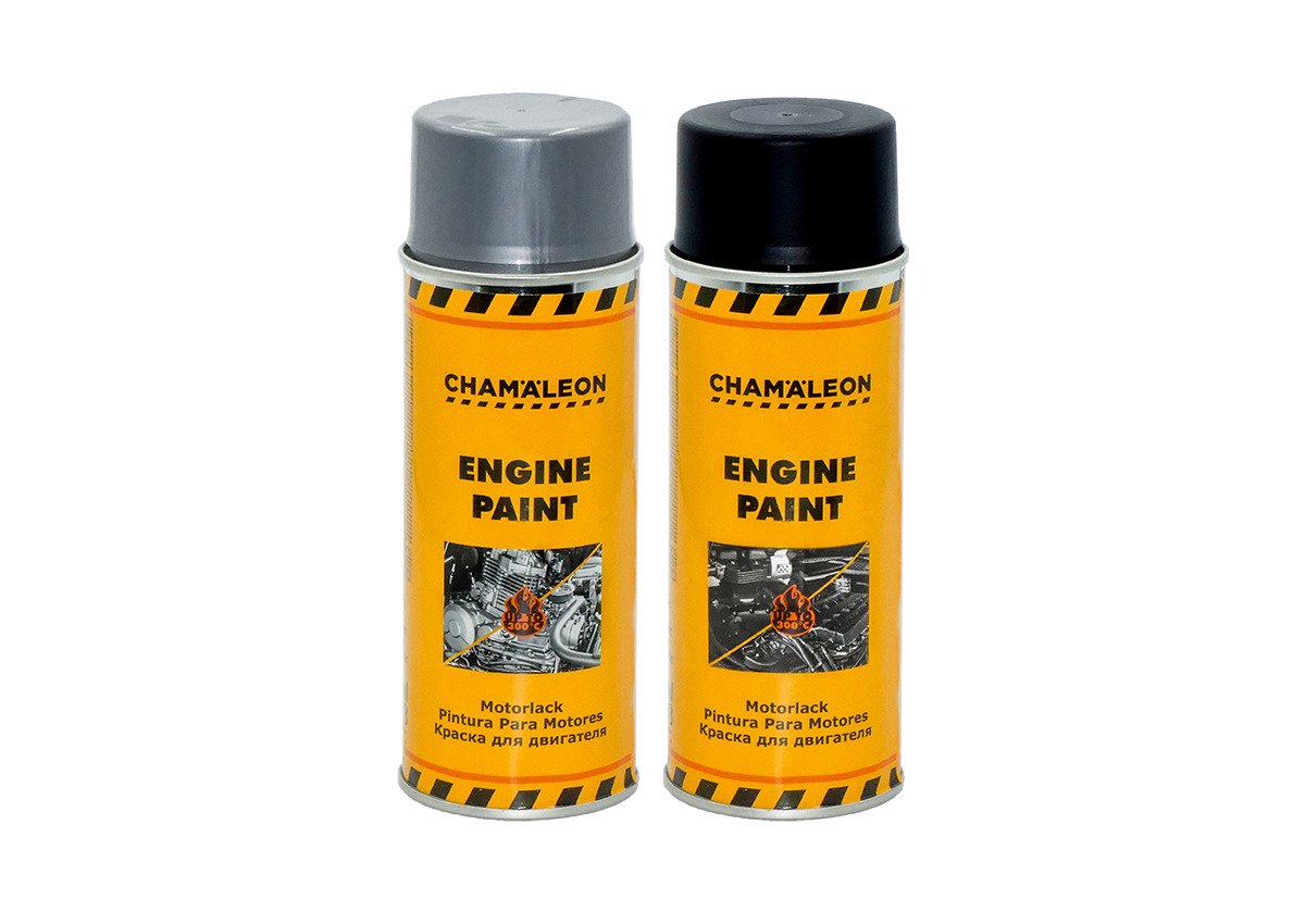 Chamäleon Farba na motor 400ml - čierny Chamäleon Farba na motor 400ml - čierny