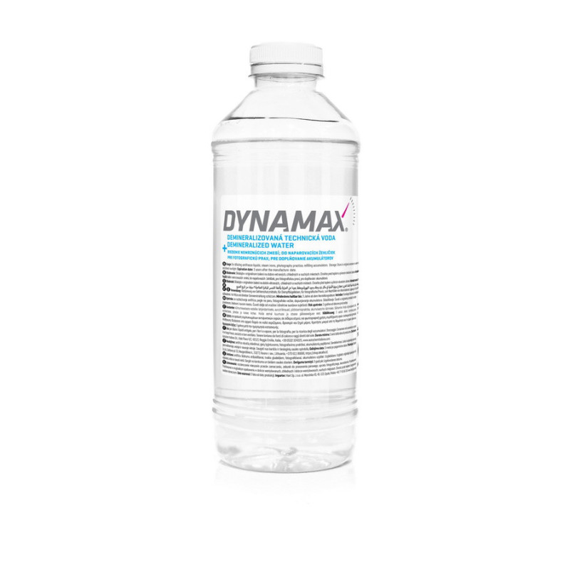 DYNAMAX DEMINERALIZOVANÁ TECHNICKÁ VODA DYNAMAX DEMINERALIZOVANÁ TECHNICKÁ VODA