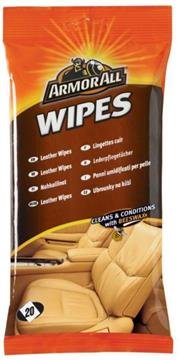 ARMOR ALL ARMOR ALL -Leather Wipes - Utierky na kožu 20ks/bal