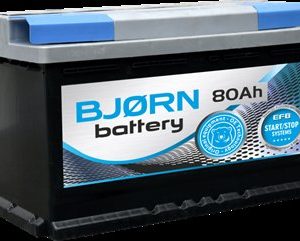 BJORN BJORN EFB 12V/80Ah Star-Stop