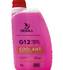 Dexoll Antifreeze Coolant Premix G12 -37°C 1L