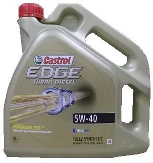 CASTROL Castrol Edge Turbo Diesel 5W-40  4L