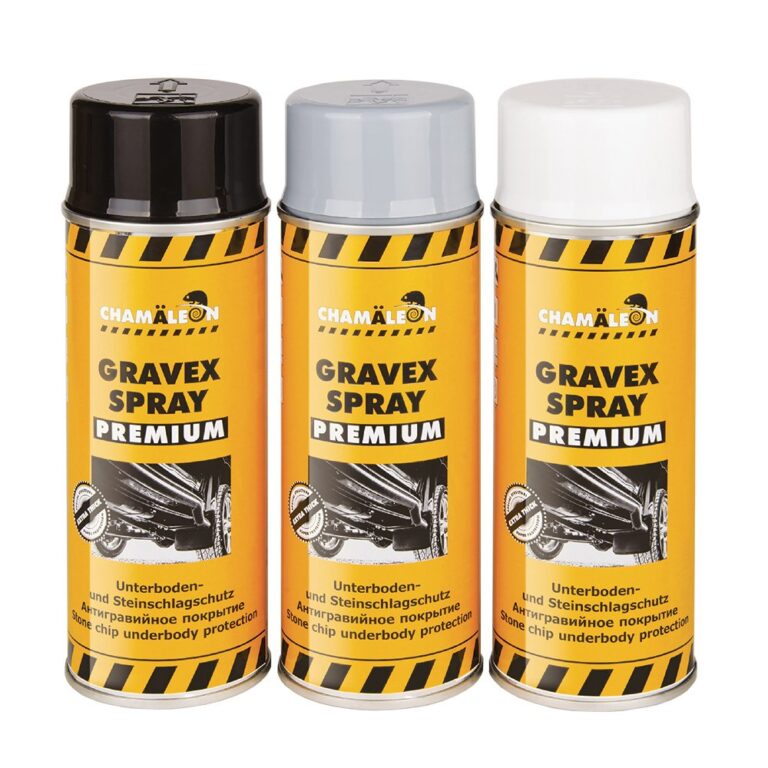 Chamäleon Ochrana podvozku GRAVEX PREMIUM prelak 500ml - biely