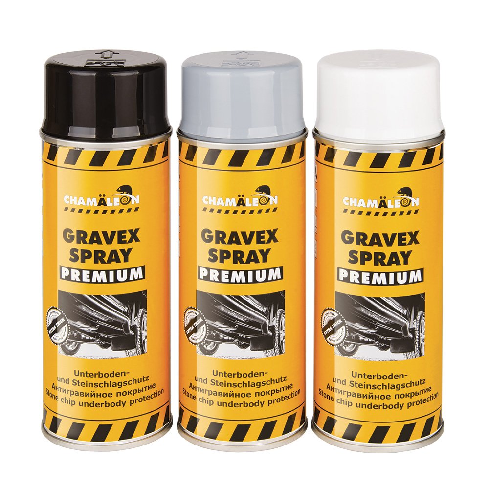Chamäleon Ochrana podvozku GRAVEX PREMIUM prelak 500ml - biely Chamäleon Ochrana podvozku GRAVEX PREMIUM prelak 500ml - biely
