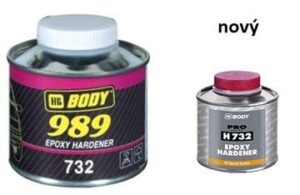 HB  BODY HB BODY 989 - new H732 epoxidové tužidlo  k základnej farbe 989  transparent 250ml