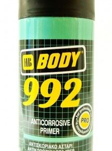 HB  BODY HB BODY 992 1k antikorózny základ v spreji čierny 400 ml