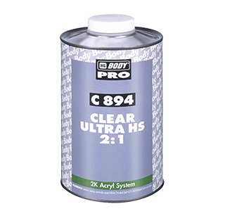 HB  BODY HB BODY C894 CLEAR ULTRA HS transparentný 1L