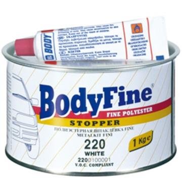 HB  BODY HB BODY fine F220 - tmel jemný biely 1kg