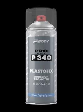 HB  BODY HB BODY plastofix 340 - základ na plasty v spreji transparent 400ml