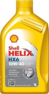 SHELL Helix HX6 10W-40 1L