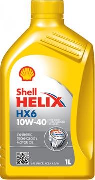 SHELL Helix HX6 10W-40 1L
