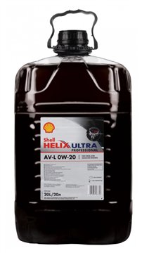 SHELL Helix Ultra Professional AV-L 0W-20 20L (Ecopack)