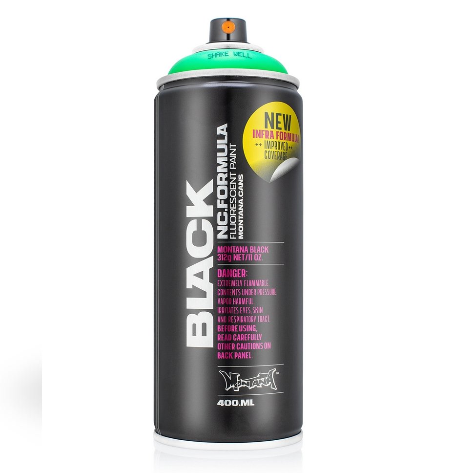 Montana Black INFRA odtiene Montana 400ml - IN 6000 INFRA GREEN Montana Black INFRA odtiene Montana 400ml - IN 6000 INFRA GREEN