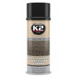 K2 K2 BUMPER 400 ml - rychleschnoucí černá strukturální barva na plasty 