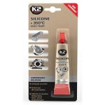 K2 K2 SILICONE RED 21 g - silikon pro utěsnění části motoru při montáži 