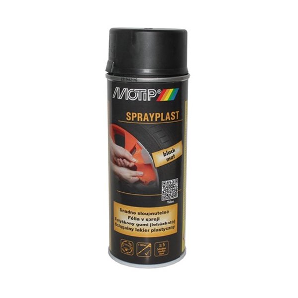 Motip MOTIP SPRAY PLAST - fólia v spreji - Antracit