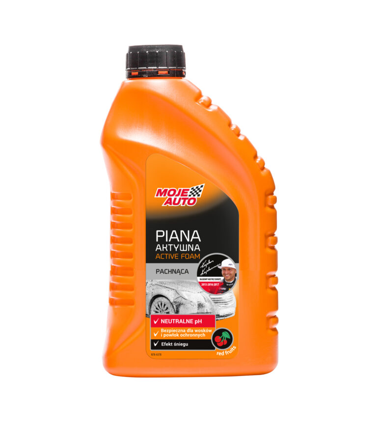 MOJE AUTO Neutrálna aktívna pena - červené ovocie - 1L