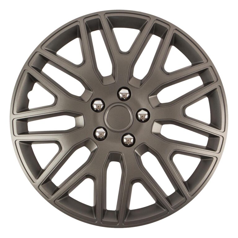 VERSACO S.R.O. Puklica DAKAR NC 17" GRAPHITE s chrómovými skrutkami