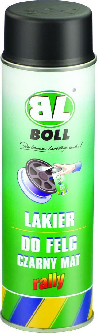 BOLL RALLY LAK NA AUTO RÁFIKY ČIERNY MATNÝ 500ML