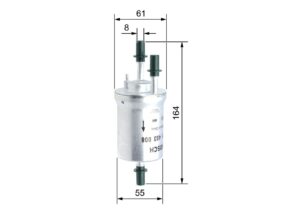 BOSCH Palivový filter F 026 403 008