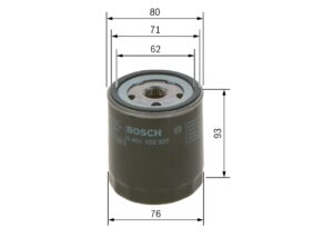 BOSCH Olejový filter 0 451 103 337