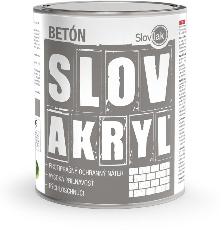 Farba na betón vodouriediteľná SLOVAKRYL 0