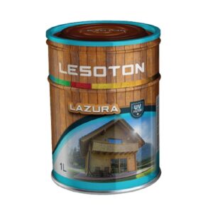 Lazúra tenkovrstvá LESOTON 1L - Biela
