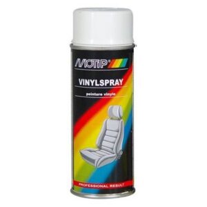 Sprej na kožu a koženku MOTIP 200ml - RAL 9010 biela