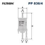 FILTRON Palivový filter PP836/4