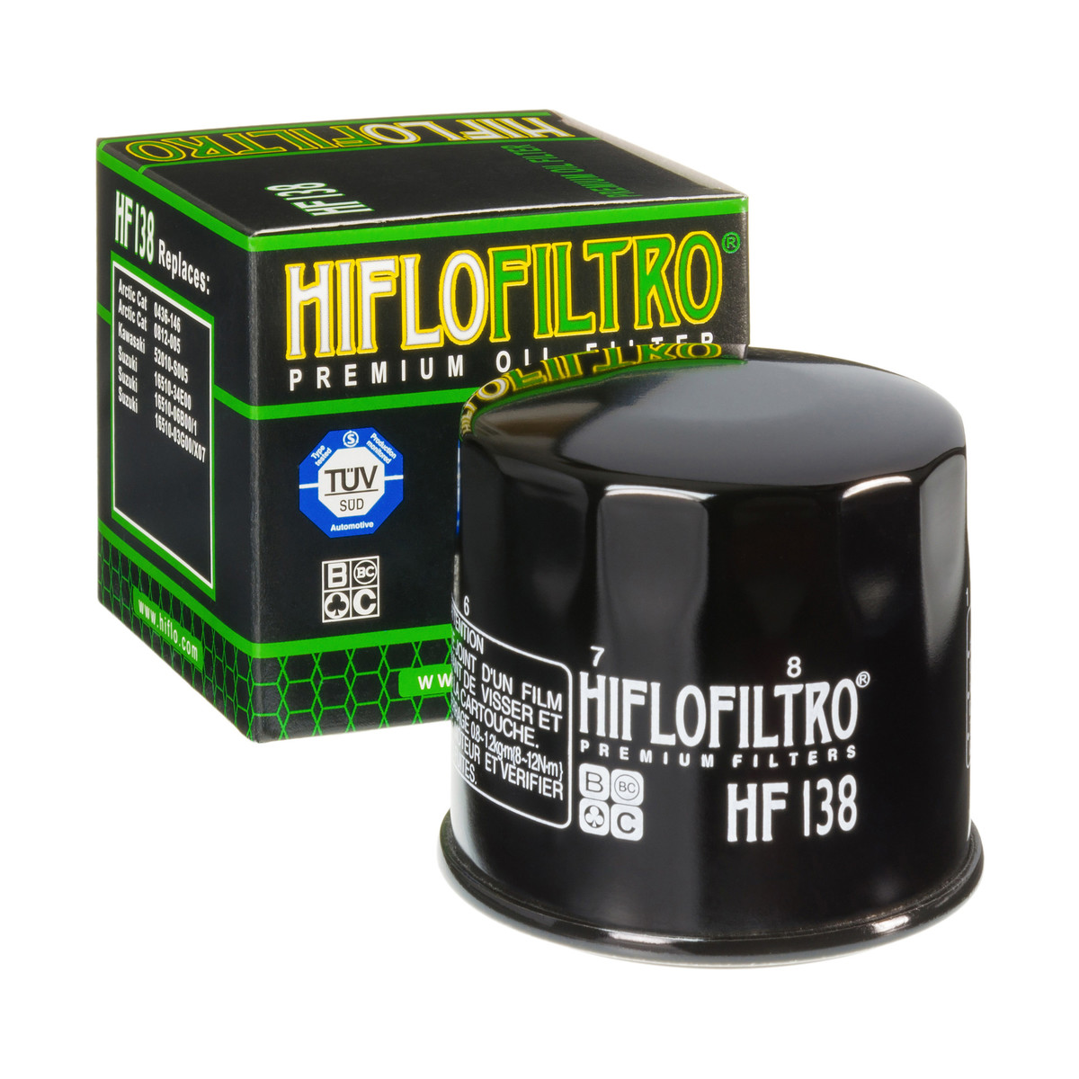 HIFLO FILTRO olejový filter HF138 HIFLO FILTRO olejový filter HF138