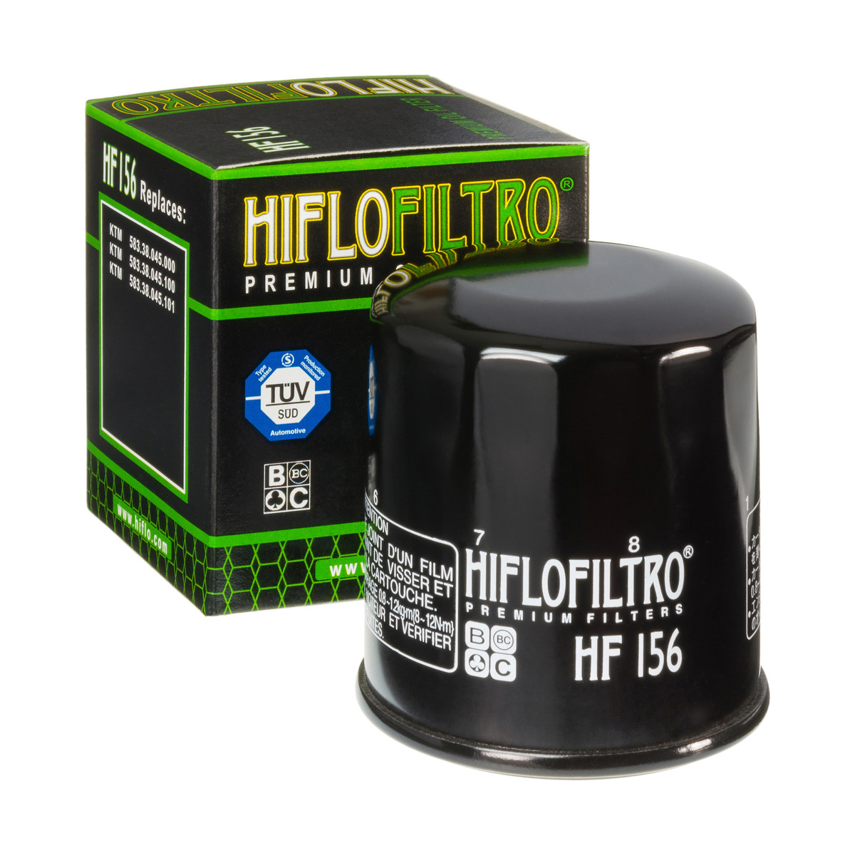 HIFLO FILTRO olejový filter HF156 HIFLO FILTRO olejový filter HF156