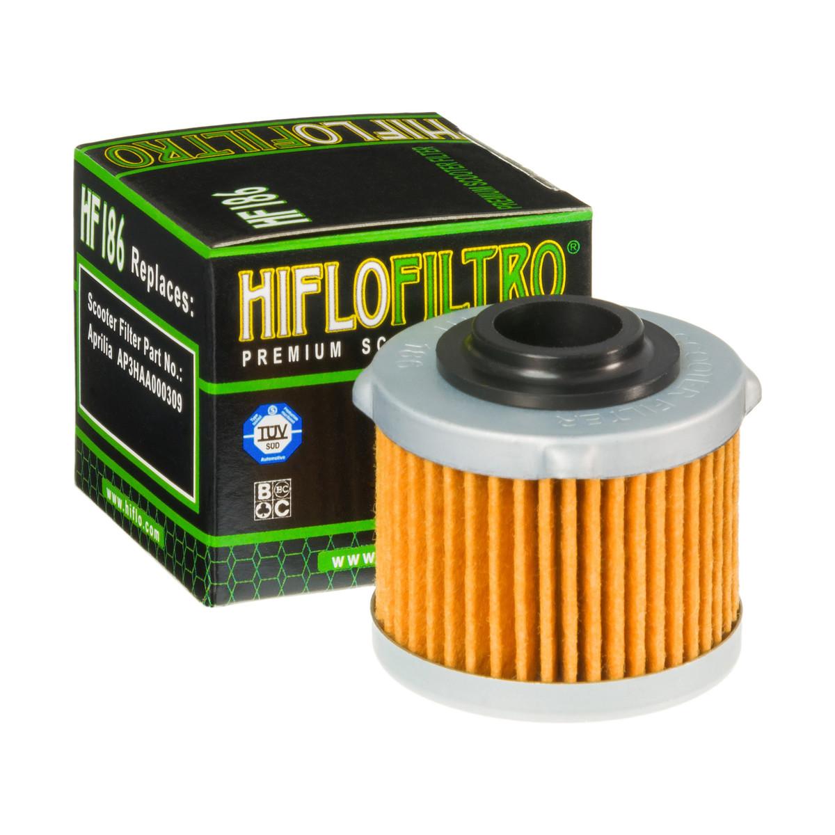 HIFLO FILTRO olejový filter HF186 HIFLO FILTRO olejový filter HF186