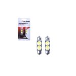 4CARS HQ sada LED žiaroviek T11X36/ 2X0.5W HP biela