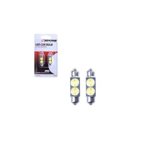 4CARS HQ sada LED žiaroviek T11X36/ 2X0.5W HP biela