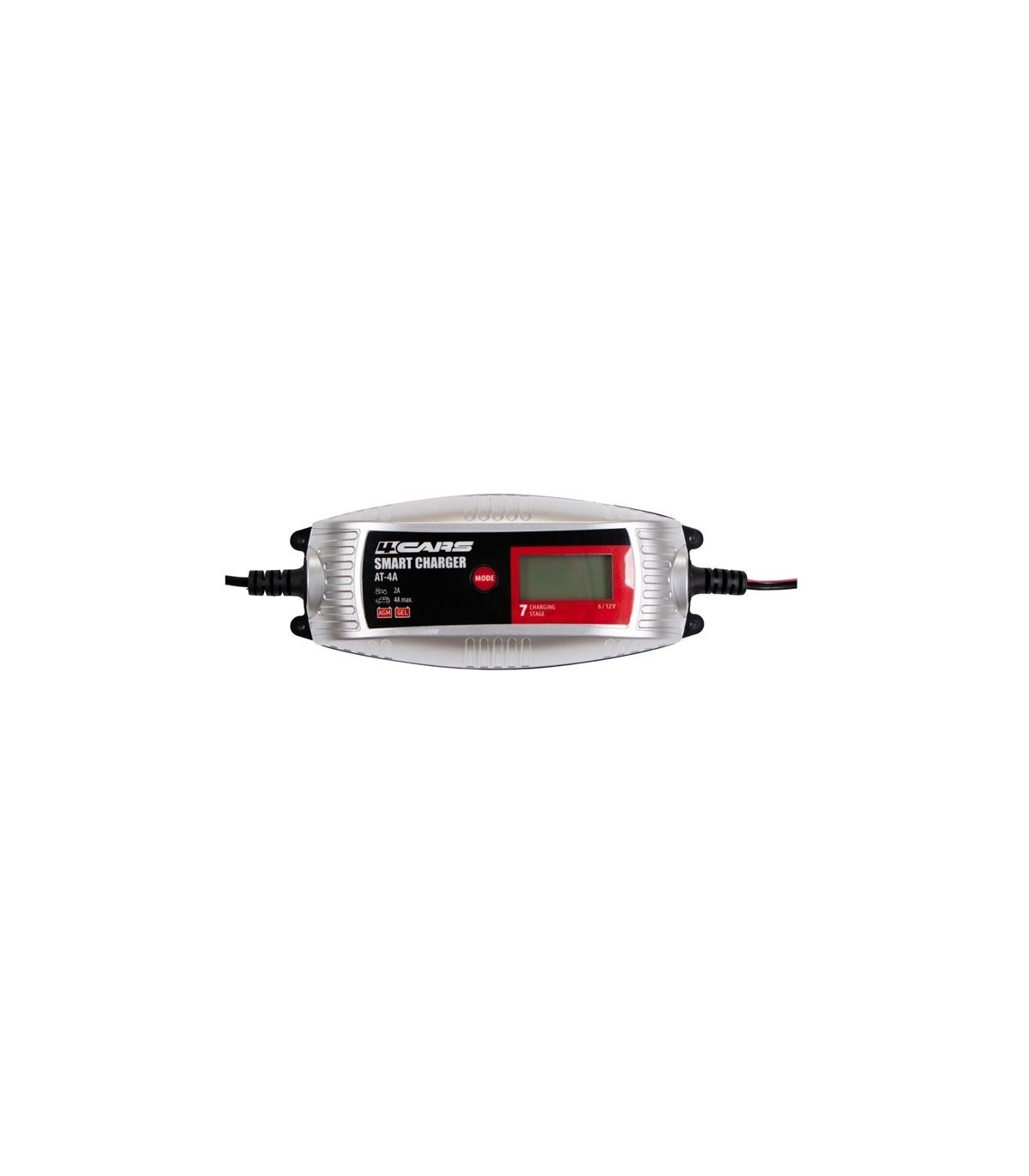 4CARS Inteligentna rychlonabijacka auto baterii 6-stupnov 4A 12/6V 4CARS Inteligentna rychlonabijacka auto baterii 6-stupnov 4A 12/6V
