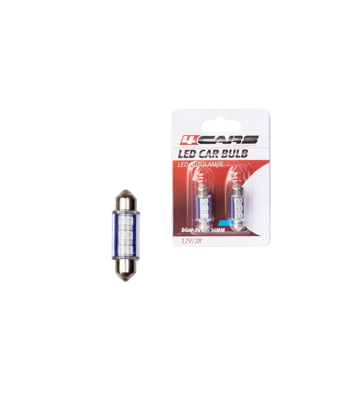 4CARS LED ŽIAROVKA 6LED 12V SV8 4CARS LED ŽIAROVKA 6LED 12V SV8