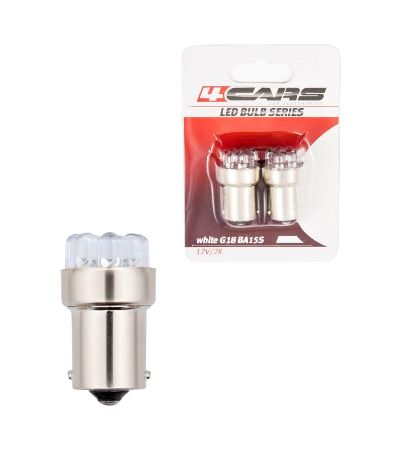 4CARS LED ŽIAROVKA 8LED 12V G18