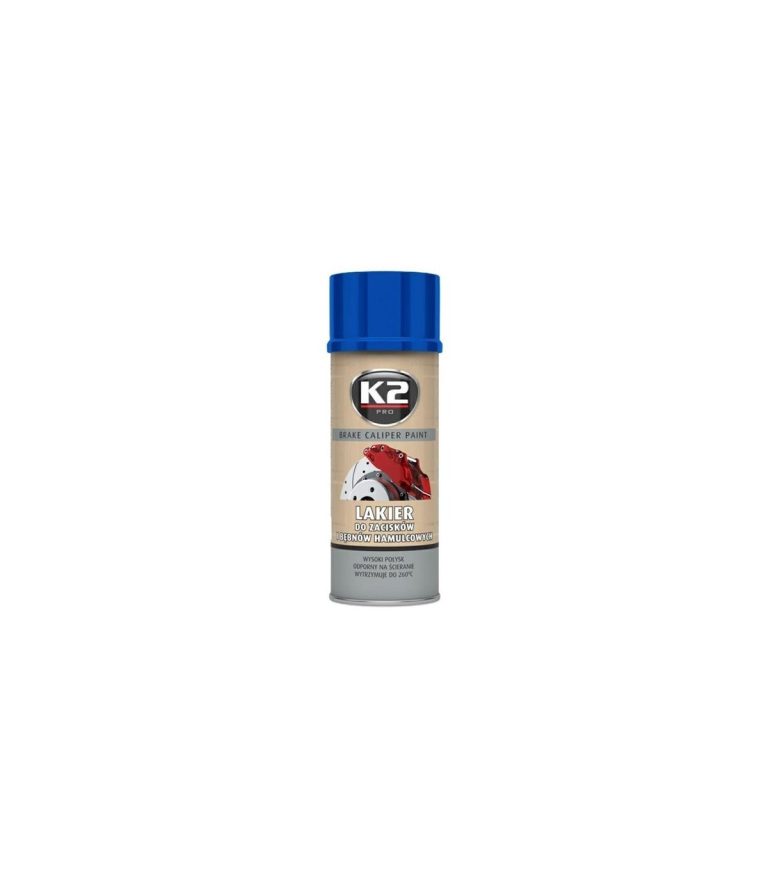 K2 BRAKE CALIPER PAINT 400 ml MODRÁ - farba na brzdové strmene a bubny