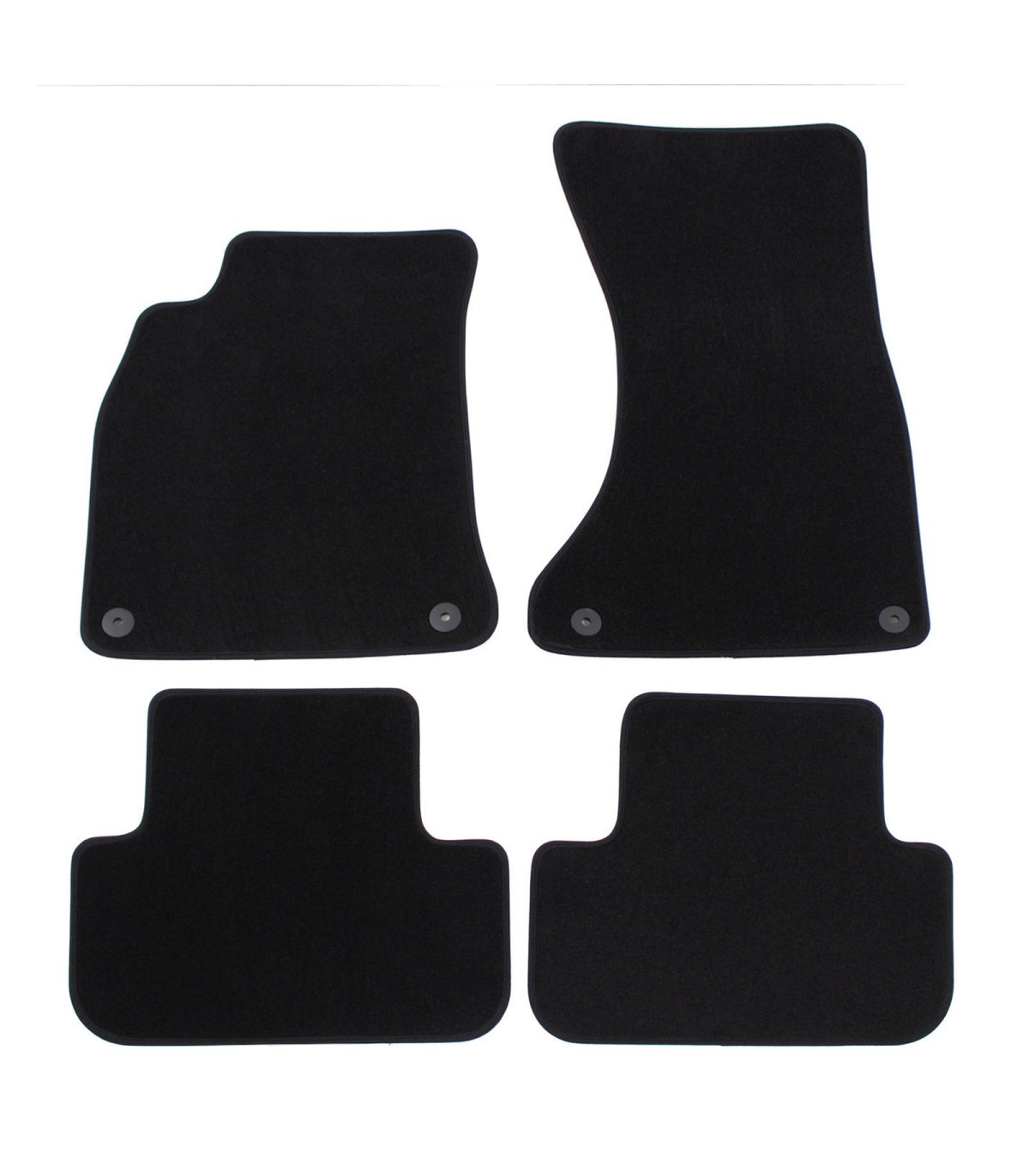 Miracle Velur Black AUDI A4 B8 2008-2015 4ks Miracle Velur Black AUDI A4 B8 2008-2015 4ks