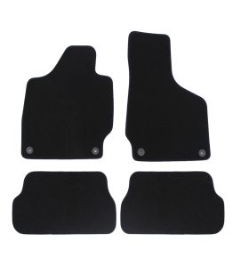 Miracle Velur Black AUDI TT 8J 2006-2014 4ks