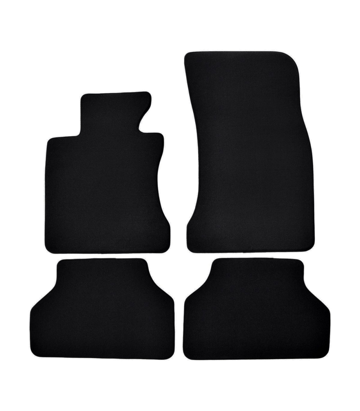 Miracle Velur Black BMW 5 E60 2003-2010 4ks Miracle Velur Black BMW 5 E60 2003-2010 4ks