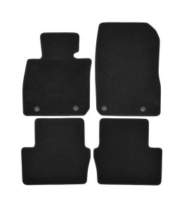 Miracle Velur Black MAZDA CX-3 2015-  4ks