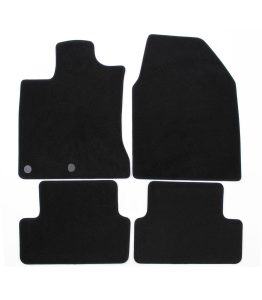 Miracle Velur Black NISSAN Qashqai J10 2007-2013 4ks