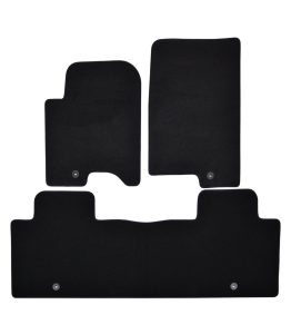 Miracle Velur Black SSANGYONG Rexton 5 seat  2018-  4ks