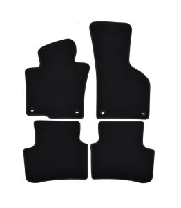 Miracle Velur Black VOLKSWAGEN Passat B6/B7/CC 2005-2015 4ks