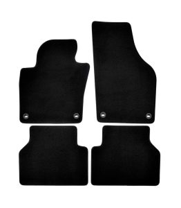 Miracle Velur Black VOLKSWAGEN Tiguan 2007-2015 4ks