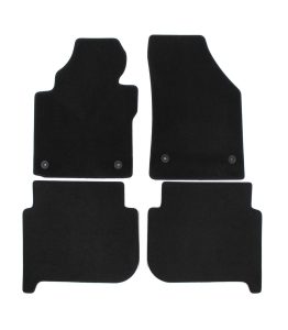 Miracle Velur Black VOLKSWAGEN Touran 2011-2015 4ks