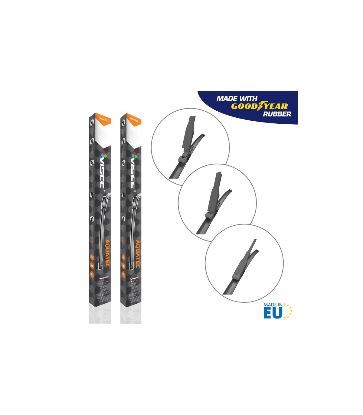 VISEE náhrada originálnych stieračov SV-B 700/600R VISEE náhrada originálnych stieračov SV-B 700/600R