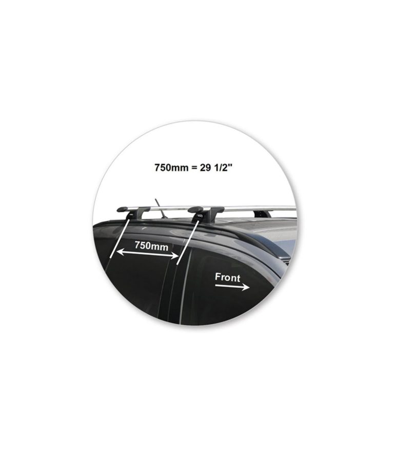 Whispbar montážna sada - Flush Rail Mount - K683W