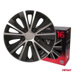 Puklice Rapide 16” čierno - strieborná sada 4ks COLOR BOX – Obrázok 3